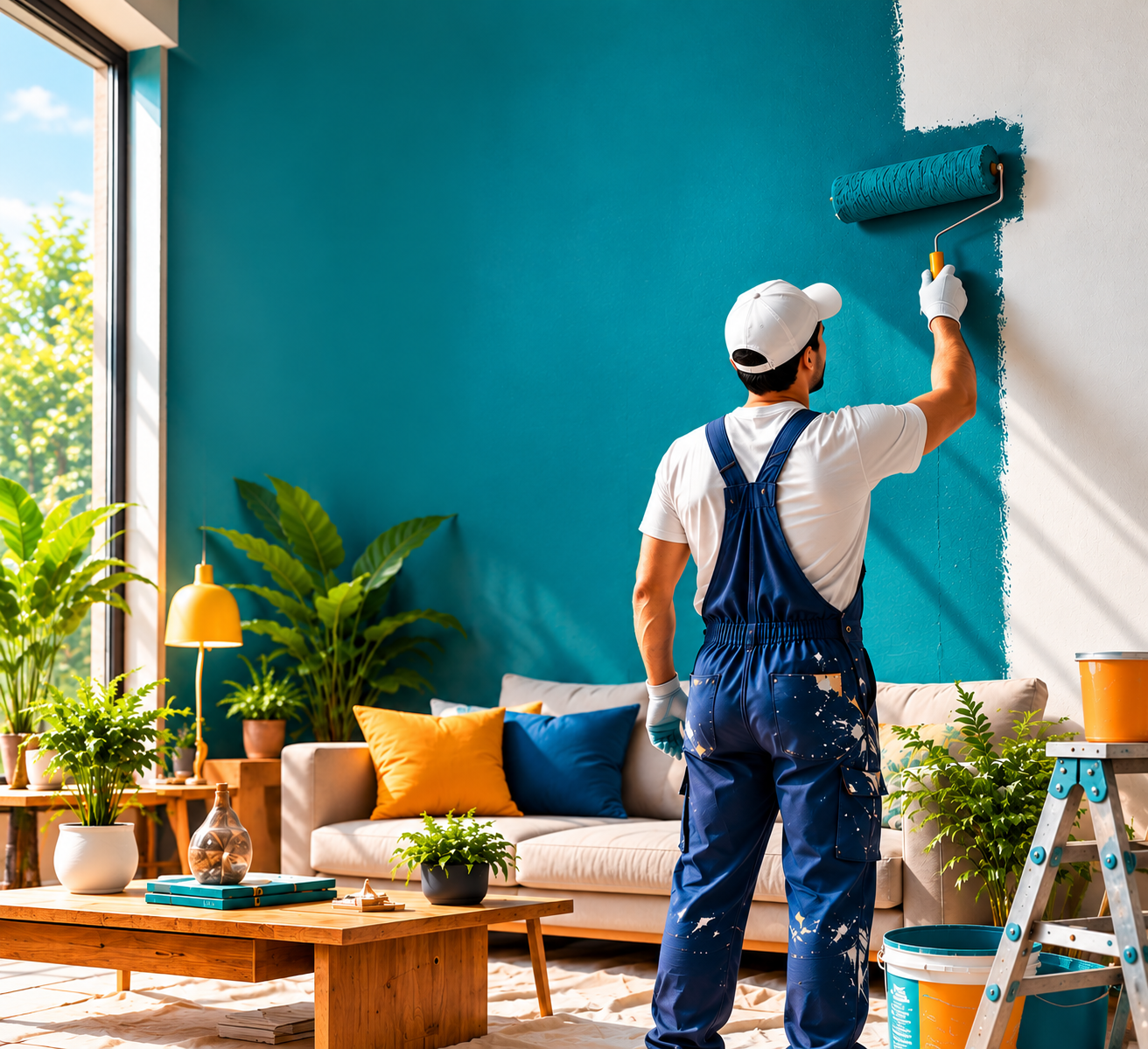 Professional home painting service