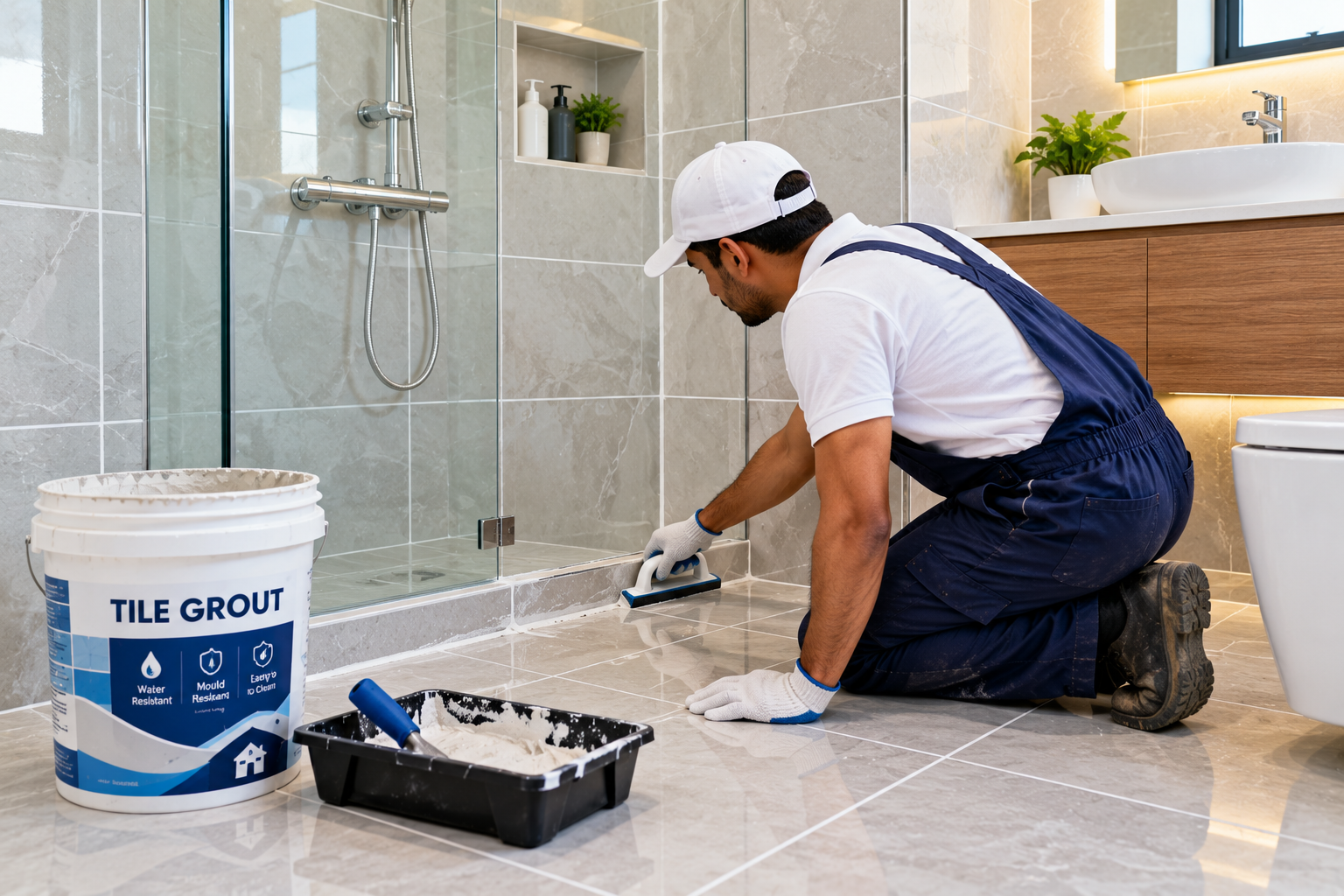 Bathroom Grouting