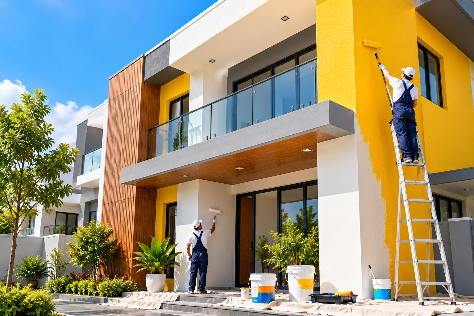 Interior Exterior Waterproof Painting