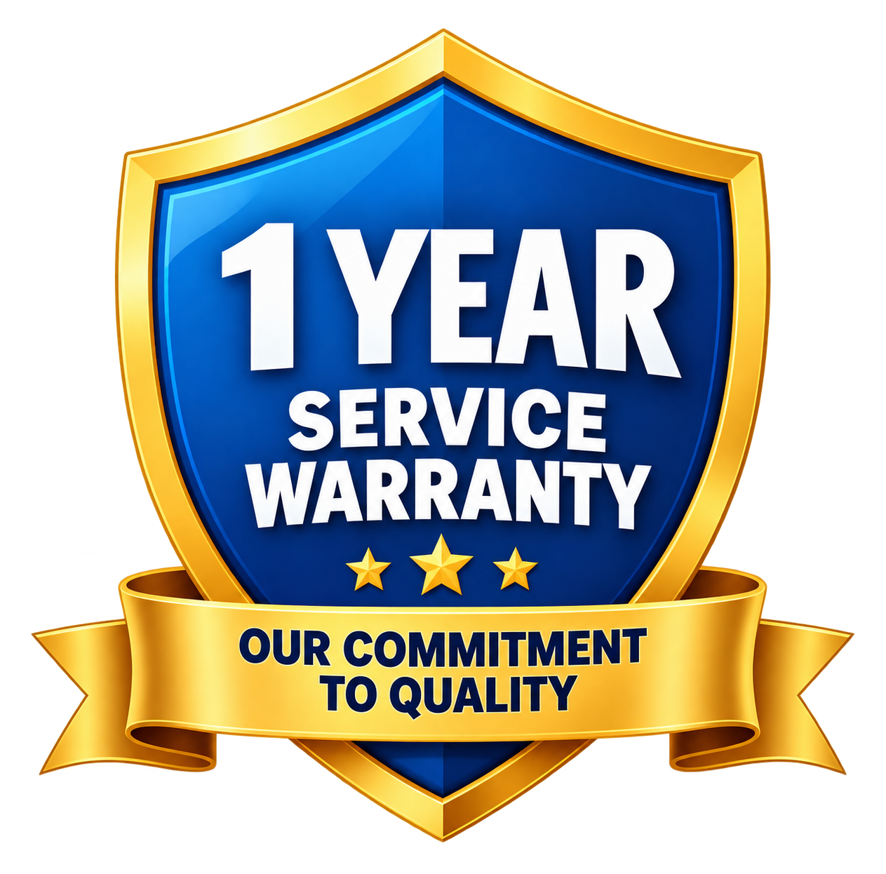 1 Year Service Warranty